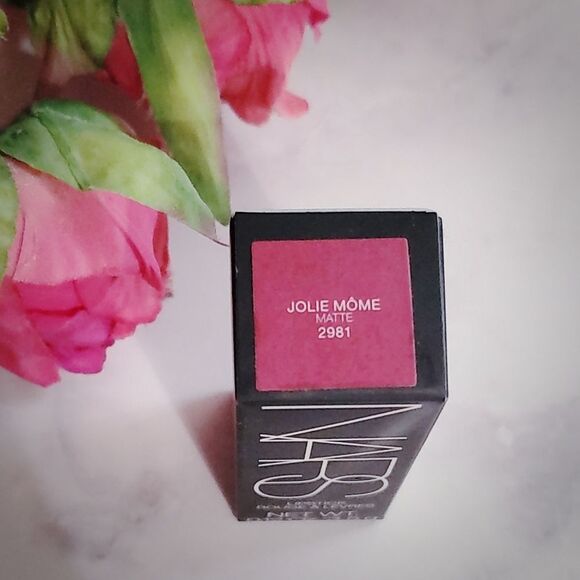 NARS Matte Lipstick Jolie Mome (red plum) - Picture 9 of 13